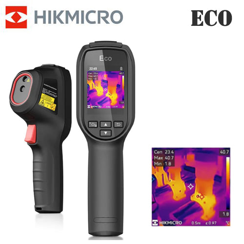 HIKMICRO Eco  ハンディ サーモグラフィー カメラ  HIK-Eco SuperIR 解像度 240x240、25Hz リフレッシュレート　ハイクマイクロ サーマルカメラ 可視光カメラ 熱画像キャプチャー赤外線サーモグラフィカメラ ECO