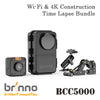Brinno ブリンノ 4K Bluetooth Wi-Fi 遠隔監視・遠隔操作  建築現場記録用カメラセット プロフェッショナル用 建築現場記録カメラ BCC5000