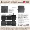 オンロード(OnLord) ポータブルソーラー充電器 ソーラーパネル 30W 6枚 折りたたみ OL-408