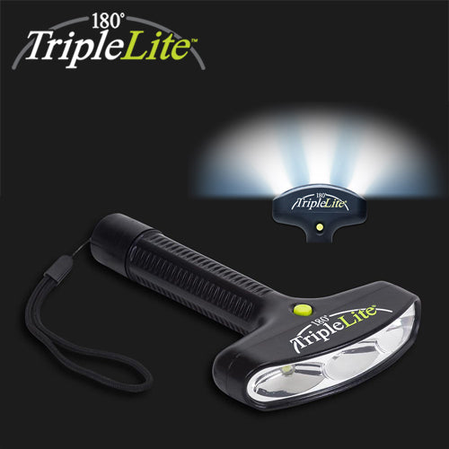 【TripleLite】3灯 180度 LEDフラッシュライト トリプルライトmini「Triple LITE mini」