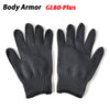 防刃・耐刃 耐切創 手袋 ケブラー グローブ 防刃手袋 GL-Plus GL-80Plusブラック