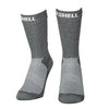 DexShell デックスシェル 特注 完全防水ソックス Waterproof Terrain Walking Socks 膝丈 タレイン 防水地形ウォーキングソックス「DS828HG」ヘザーグレー【DexShellシリーズ】