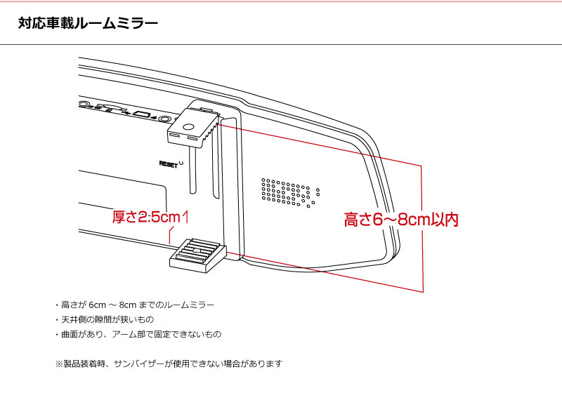 PAPAGO! パパゴ 大画面 4.5インチ液晶モニター搭載 ルームミラー型 ドライブレコーダー GoSafe 372V3