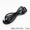フェライトコア付 1.5m ミニB8ピン Mini-B 8-Pin オス ARK-B8P1.5 バルク品