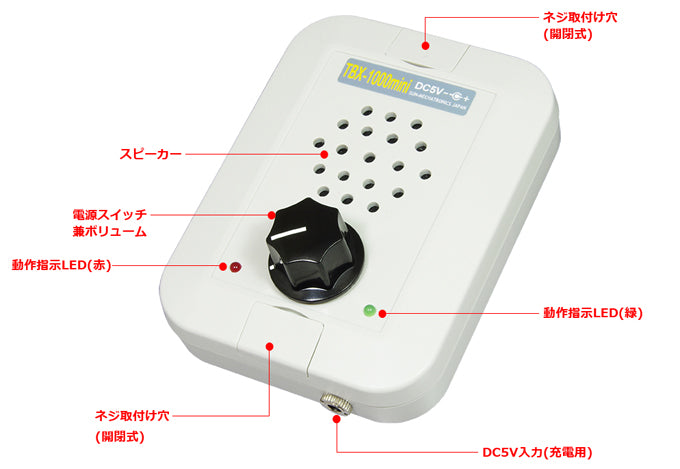 サンメカトロニクス 盗聴器妨害機 ノイズ発生型盗聴妨害器 TBX-1000mini