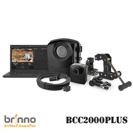 Brinno ブリンノ 建築現場記録用カメラセット TLC2000  防水充電ケース ATH2000 クランプ ACC1000P AFB1000(変換コンセント+10mコード) 建設工事用タイムラプスバンドルセット BCC2000 PLUS 103095