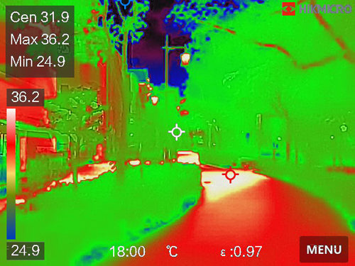 HIKMICRO ハンディサーモグラフィーカメラ Pocket2 ハイクマイクロ ハンディー 可視光カメラ ポータブル 赤外線 Handheld Thermo HIK-PCT2