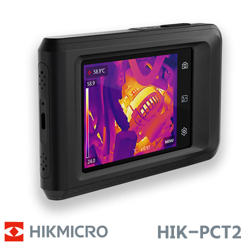 HIKMICRO ハンディサーモグラフィーカメラ Pocket2 ハイクマイクロ ハンディー 可視光カメラ ポータブル 赤外線 Handheld Thermo HIK-PCT2