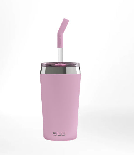 SIGG シグ 保温 保冷 ステンレスボトル ガラスストロー付き