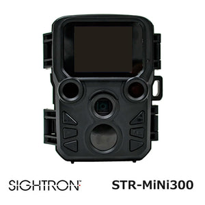 SIGHTRON サイトロン トレイルカメラ 赤外線 無人撮影カメラ STR-MiNi300 TT0001S ブラックモデル