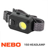 NEBO ネボ フラッシュライト ヘッドランプ ヘッドライト 150 HEADLAMP