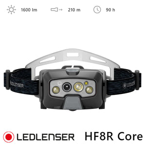 LEDLENSER レッドレンザー 最大1600ルーメン ヘッドランプ  ヘッドランプ ヘッドライト HF8R Core