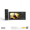 TEC テック  RECORD MASTER 4K EDITION 4K30P録画対応 モニター搭載ポータブル HDMIメディアレコーダー TMREC-4KS