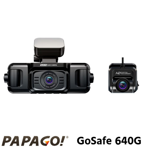 PAPAGO! パパゴ 前後左右本体+リアカメラ 2K+フルHD ４カメラドライブレコーダー「GoSafe 640G」GS640G-64GB【12月15日前後入荷予定分】