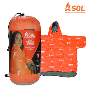SOL エスオーエル エスケープインスレーテッド ポンチョ  Escape Insulated Poncho 14019-8