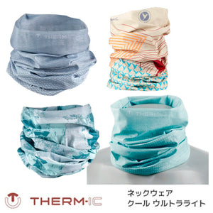 THERM-IC NECKWEAR COOL ULTRA LIGHT ネックウェア クール ウルトラライト オパールブルー/ ライトグレーアーティー / ライトグレーウェーブ T23-0400-001