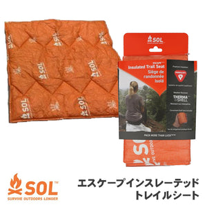 SOL エスオーエル エスケープ インスレーテッド アウトドアシート トレイルシート 14091-4