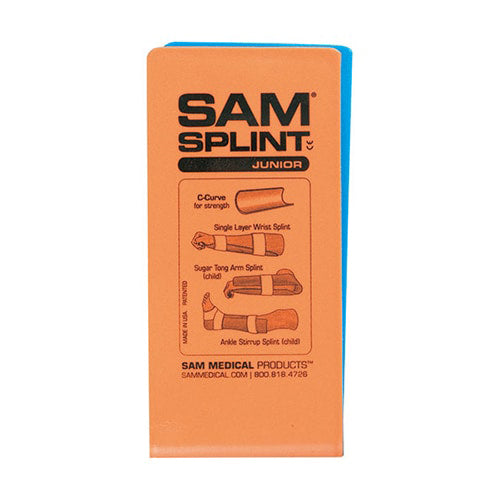 SAM MEDICAL SAM SPLINT 45.7cm SAM1410 アルミ合金 ウレタンフォーム 副木 固定 ギプス サムスプリント 19312 ジュニア