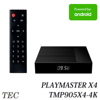 テック TMP-905X-4K 後継機 4KHDR Wi-Fi対応 ネットワークメディアプレイヤー AndroidプレーヤーPLAYMASTER X4 TMP905X4-4K