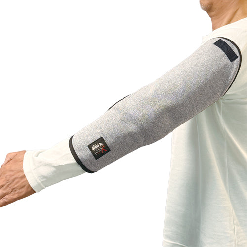 サクセスプランニング 防護服 yoroi pro 防刃衣類 熊対策防護用品 Kuma Tector 熊テクター防護腕カバー グレー フリーサイズ SP-CQ4
