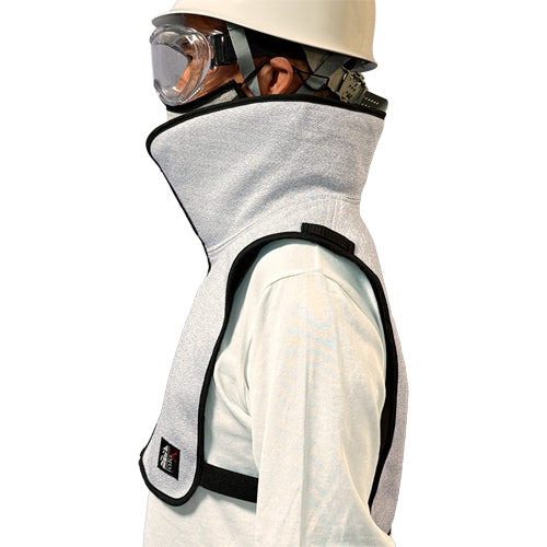 サクセスプランニング 防護服 yoroi pro 防刃衣類 熊対策防護用品 Kuma Tector 熊テクター 防護ネックガード グレー フリーサイズ SP-CB7