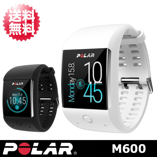 【POLAR(ポラール)】6LED手首型心拍計・GPS搭載 スポーツウォッチ「Polar M600」【送料無料】【国内正規品】【１１月中発売予定予約品】
