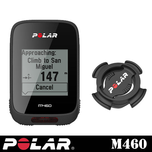 Polar(ポラール) GPS内蔵 サイクルコンピュータ M460【2017年6月