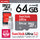 SanDisk ウルトラマイクロSDXC 64GB UHS-Iカード Class10 アダプタ付 並行輸入品 OS-144