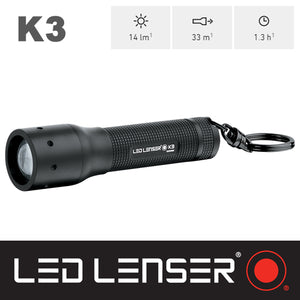 LEDLENSER レッドレンザー アウトドア フラッシュライト キーライト K3 LED トーチライト 8313