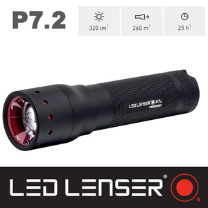 LEDLENSER レッドレンザー アウトドア フラッシュライト P7.2 LED トーチライト 9407