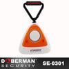 DOBERMAN SECURITY（ドーベルマンセキュリティ) LEDライト搭載 カラビナ付き 100dB 大音量 防犯アラーム 防犯ブザー SE-0301OR