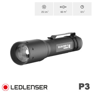 LEDLENSER レッドレンザー 25ルーメン　アウトドア フラッシュライト トーチライト P3 43177