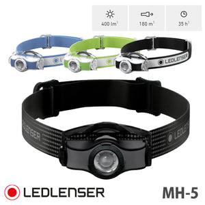 LEDLENSER レッドレンザー 最大400ルーメン ヘッドランプ  ヘッドランプ ヘッドライト MH5