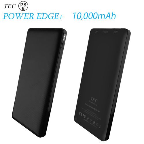 テック USB Type-C入出力対応 QC3.0対応 モバイルバッテリー 10000mAh PD TMBPD-10K