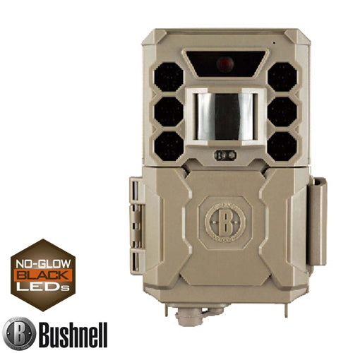 Bushnell ブッシュネル トレイルカメラ 人感センサー搭載 白黒テキスト液晶モニター内蔵 屋外型センサーカメラ 不可視 赤外線LED トロフィーカム 24MP ノーグロウ SC 日本正規品