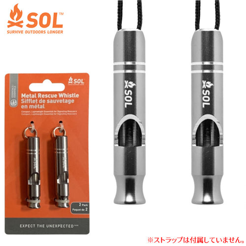 エスオーエル(SOL) レスキューホーラー ホイッスル 災害 110dB大音量