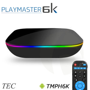 TEC テック TMPH6K 6K30Hz対応 4K60Hz HDR対応 Android9.0Pie アンドロイド メディアプレーヤー PLAY MASTER 6K【即納中】