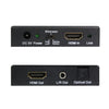 テック  4K60Hz HDR規格パススルー対応 HDMI音声分離器  D/Aコンバーター THDTOA-4K60