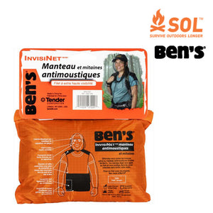 SOL エスオーエル AMK Ben's ポケッタブル防虫ジャケット インビジネット バグジャケット 13221-6/13222-3