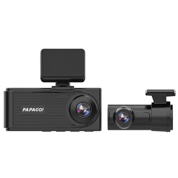 PAPAGO! パパゴ 超高画質 490°録画（フロント190°＋車内190°＋リア110°）対応 3カメラ ドライブレコーダー GoSafe 490G　GS490G-64GB